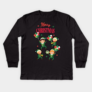 Christmas Kids Long Sleeve T-Shirt